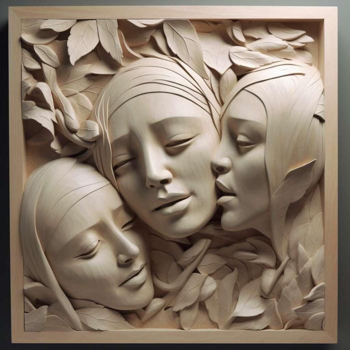 نموذج ثلاثي الأبعاد لآلة CNC 3D Art 